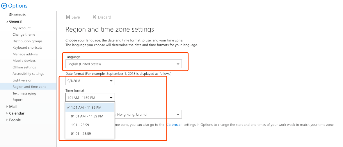 microsoft graph api How can I get the all kinds of date and time