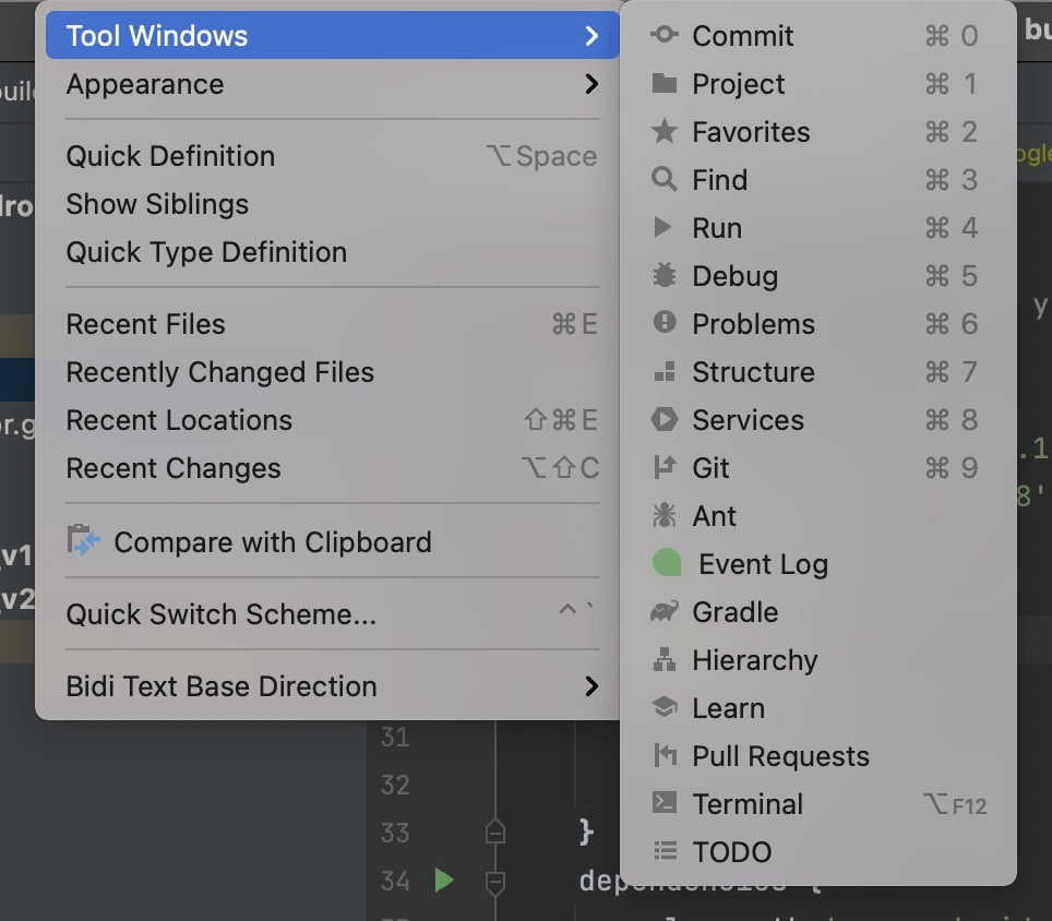 How i can find Build variants in Intelij Idea as in Android Studio