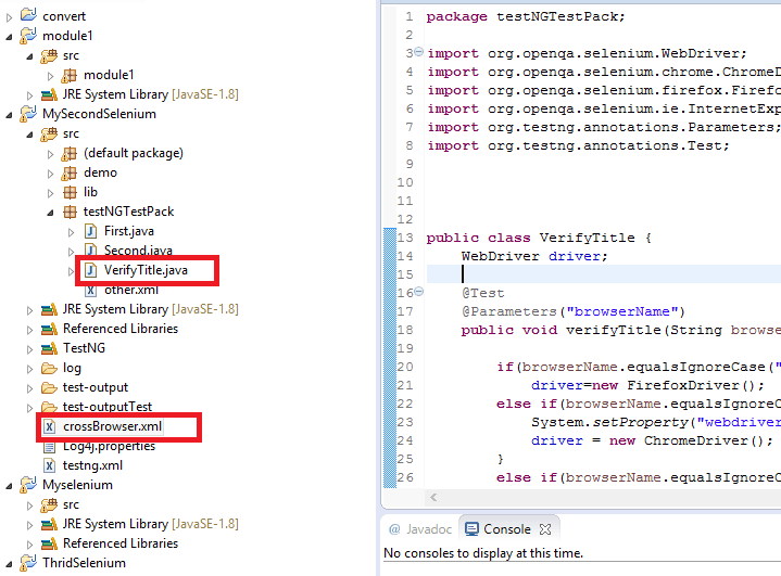 Not able to run TestNG Suite (Selenium Webdriver) Stack Overflow