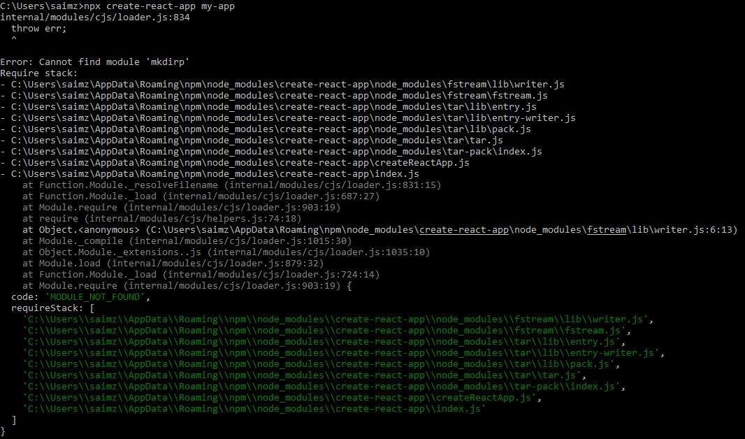 Cannot Find Module '../lib/utils/unsupported.js'