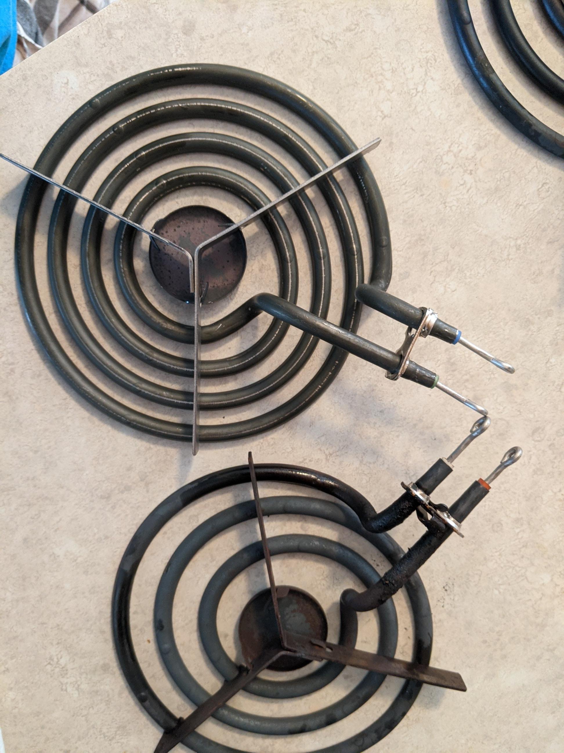 What does the watt rating on stove top coil burners mean? Home