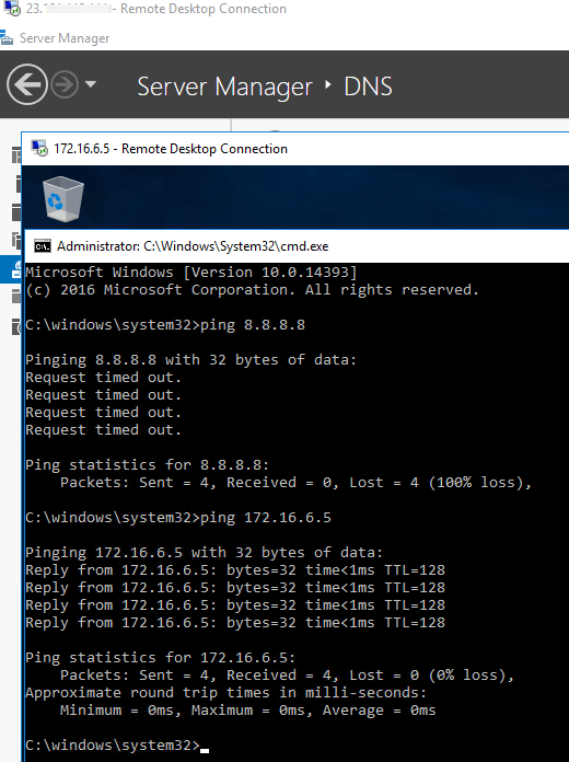 Does Ping work on Azure VM which doesn't have public IP address