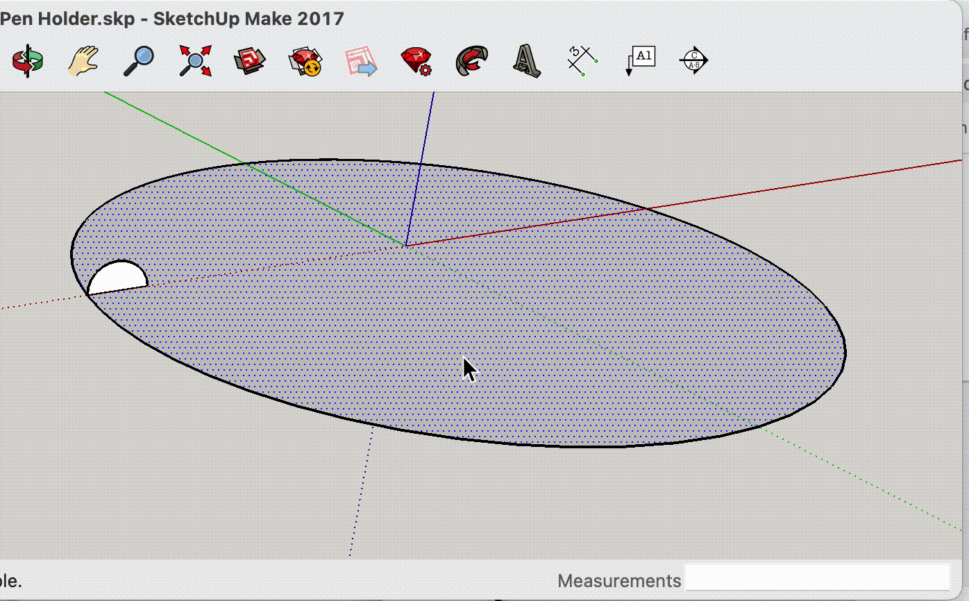 Sketchup Follow Me tool is removing geometry instead of adding it