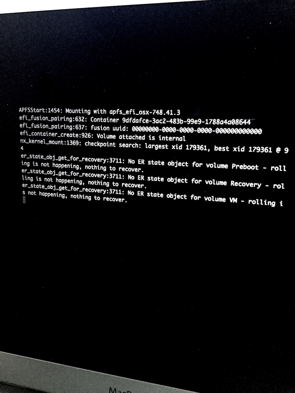 boot Repair MacBook Air Prohibitory Symbol Ask Different