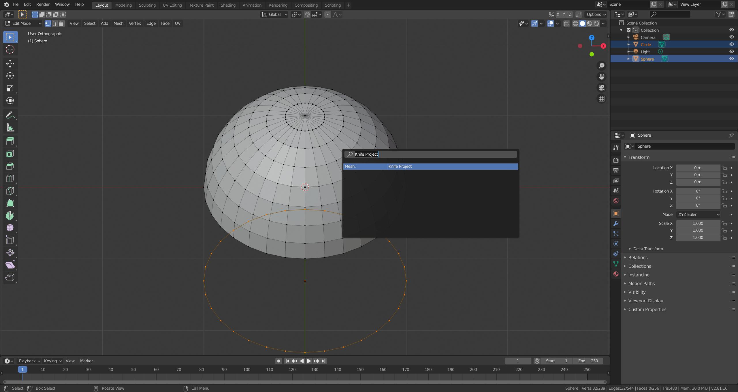 Creating Loop Cuts in any direction Blender Stack Exchange