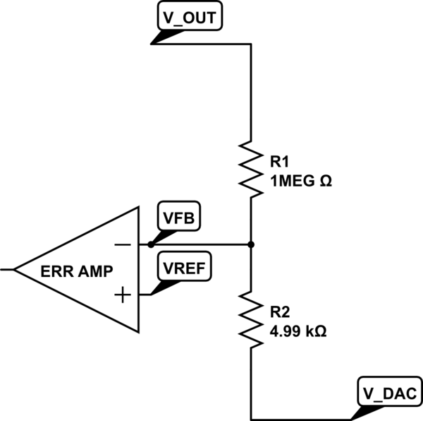 operational amplifier SMPS voltage feedback using opamps