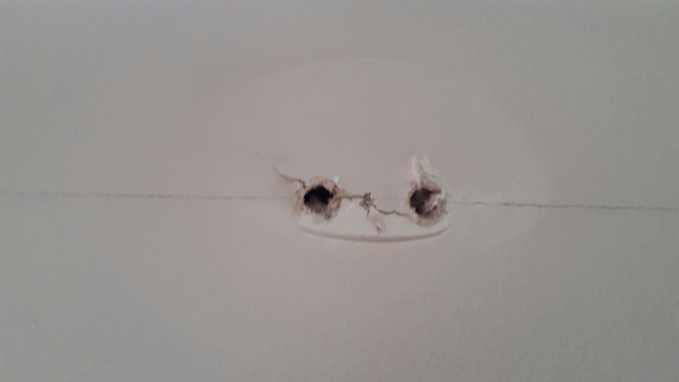 Drywall Fix drywall that lost strength due to hanging curtain rod