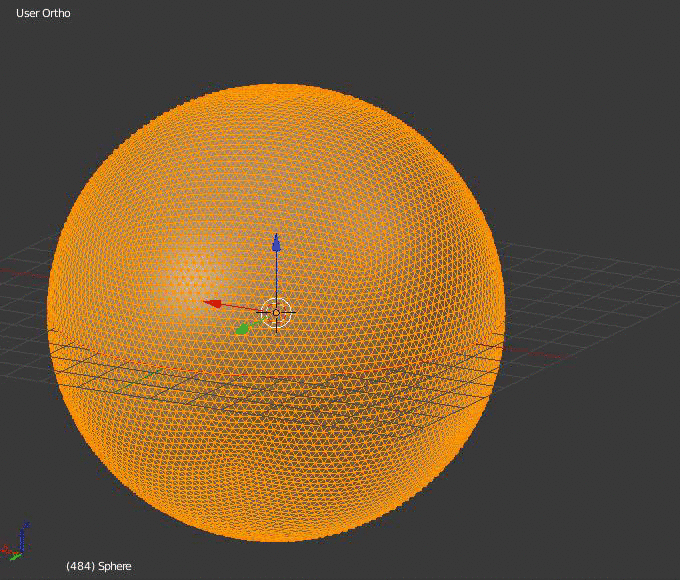 UV unwrapped ico sphere not showing up in UV editor Blender Stack