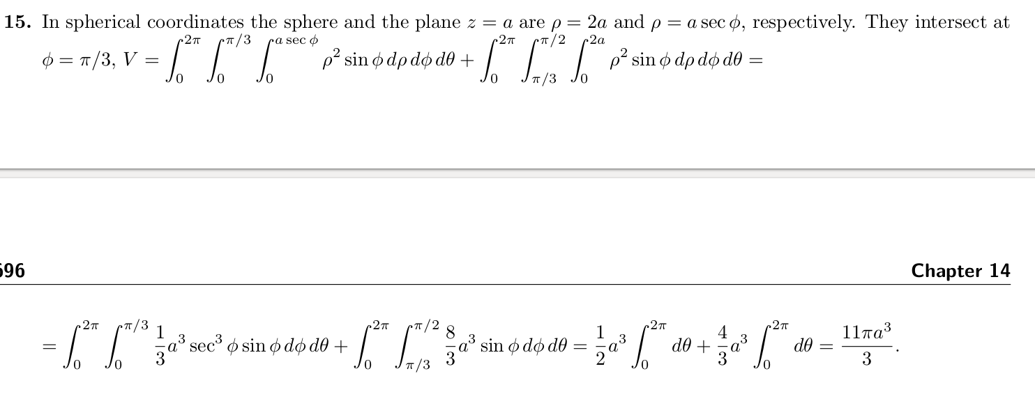multivariable calculus How do I used triple integrals to calculate