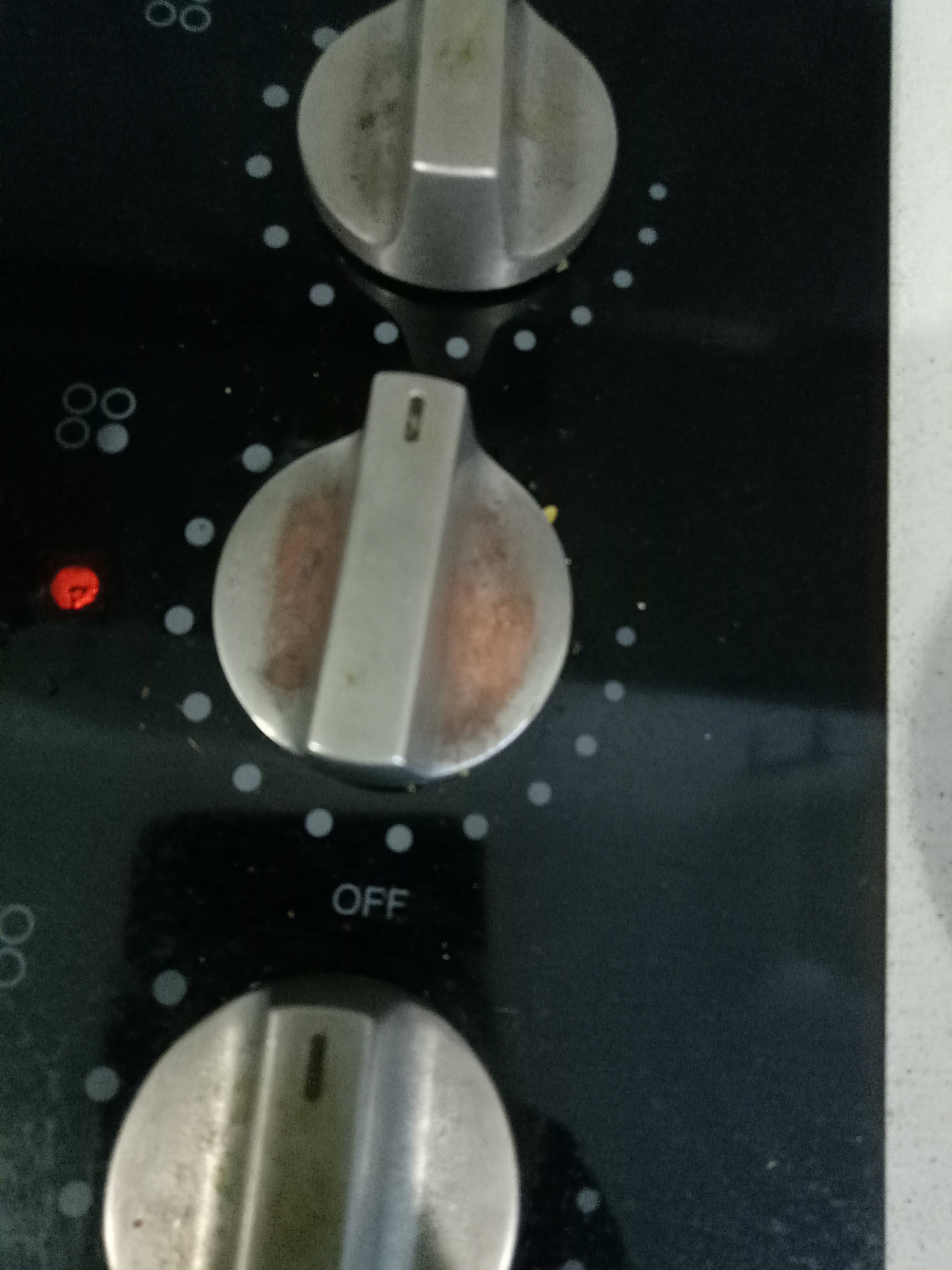 stove Why are my oven knobs turning pink? Home Improvement Stack