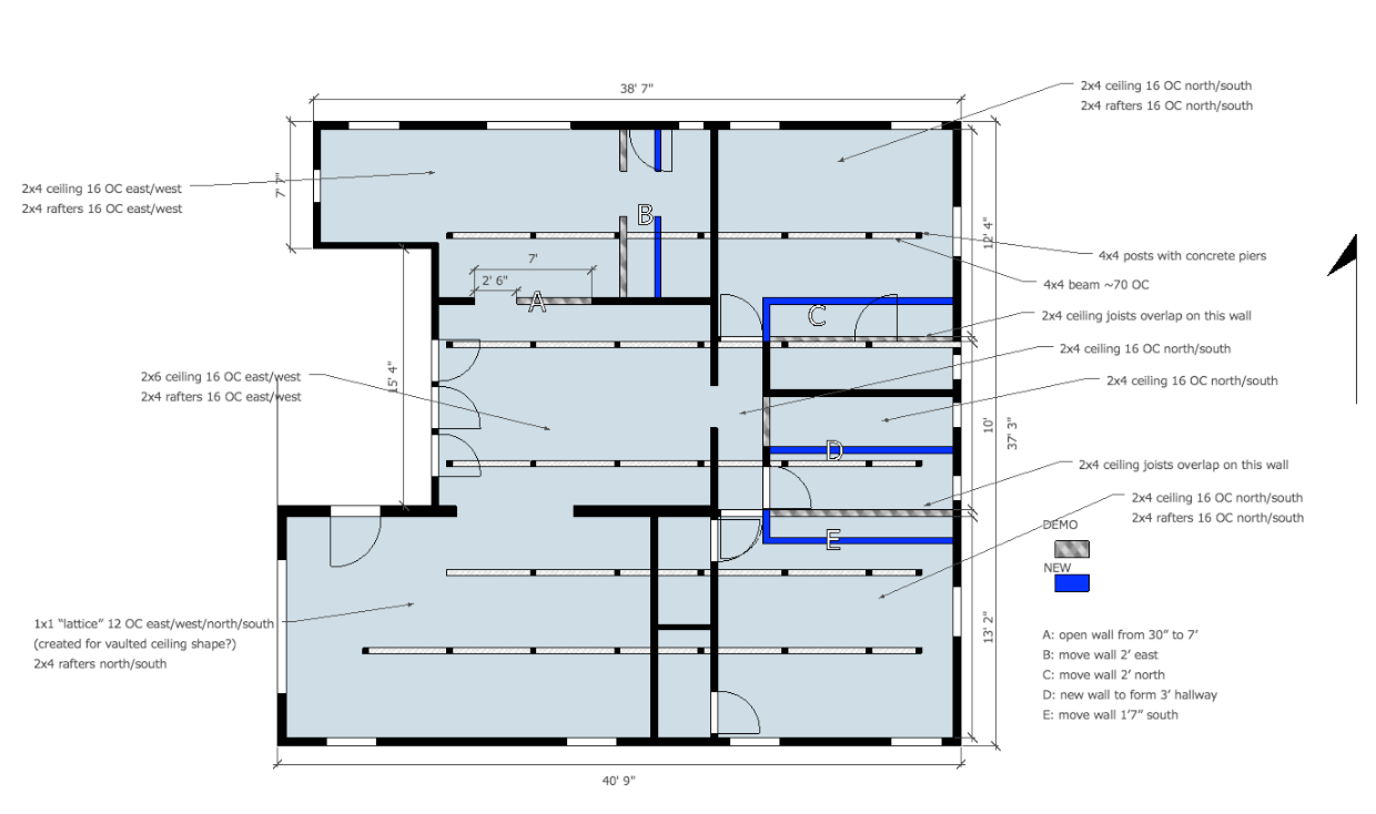 LoadBearing Walls Can Interior LoadBearing Walls Be Moved Without