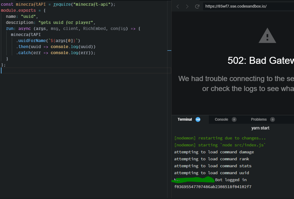 node.js How do i get the uuid of a player in minecraft with nodeJS