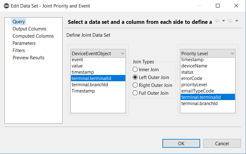 eclipse Getting duplicate rows on left join in Birt reports Stack