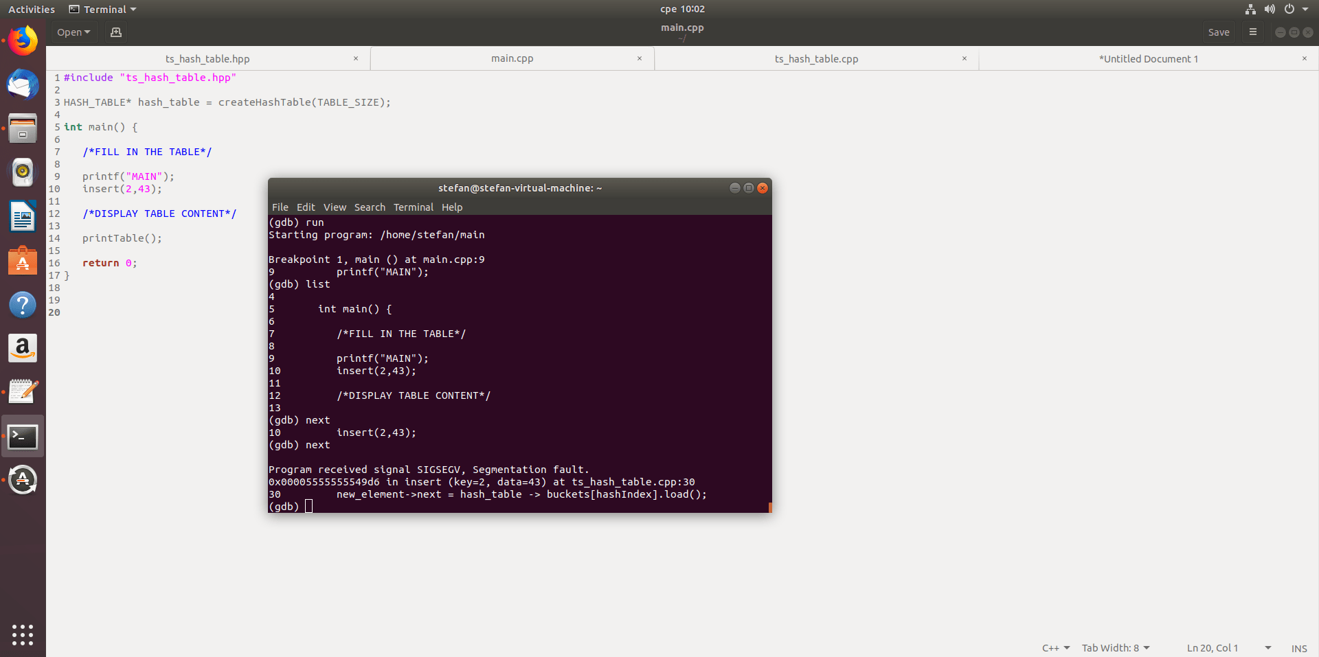 c++ Thread safe hash table written in C Stack Overflow