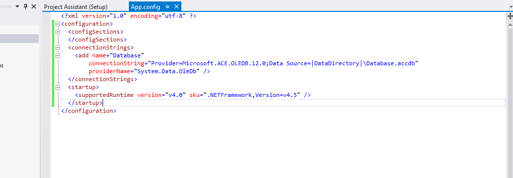 c Location of Microsoft access database for windows form when