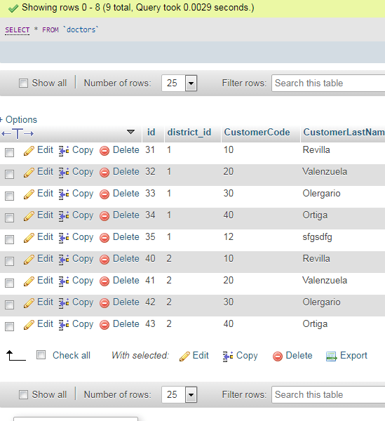 eloquent Avoid duplication in doctor_id field with where clause in