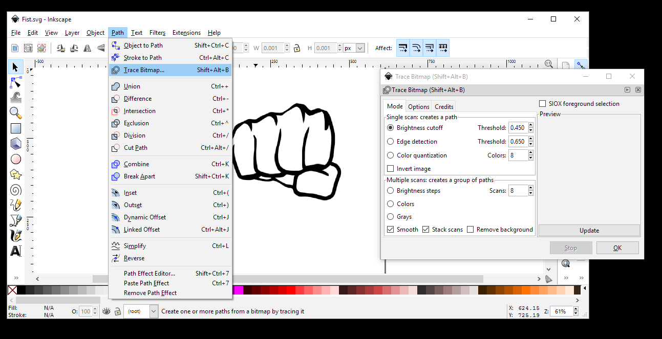 image Why can't I import a SVG file from Adobe Illustrator or
