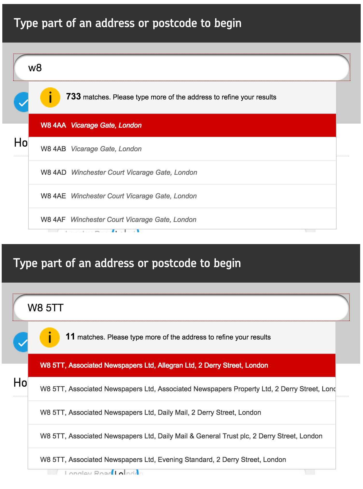 forms Canadian Postal Code Input field User Experience Stack Exchange