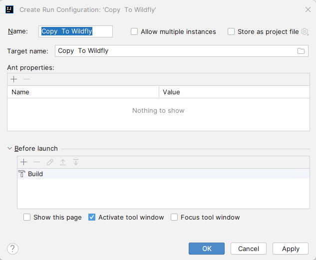 How to automatically build a Java project using Ant and deploy it to
