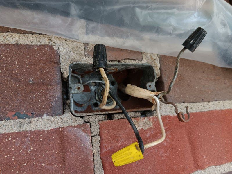 electrical - Removing motion sensor from front porch light switch, now