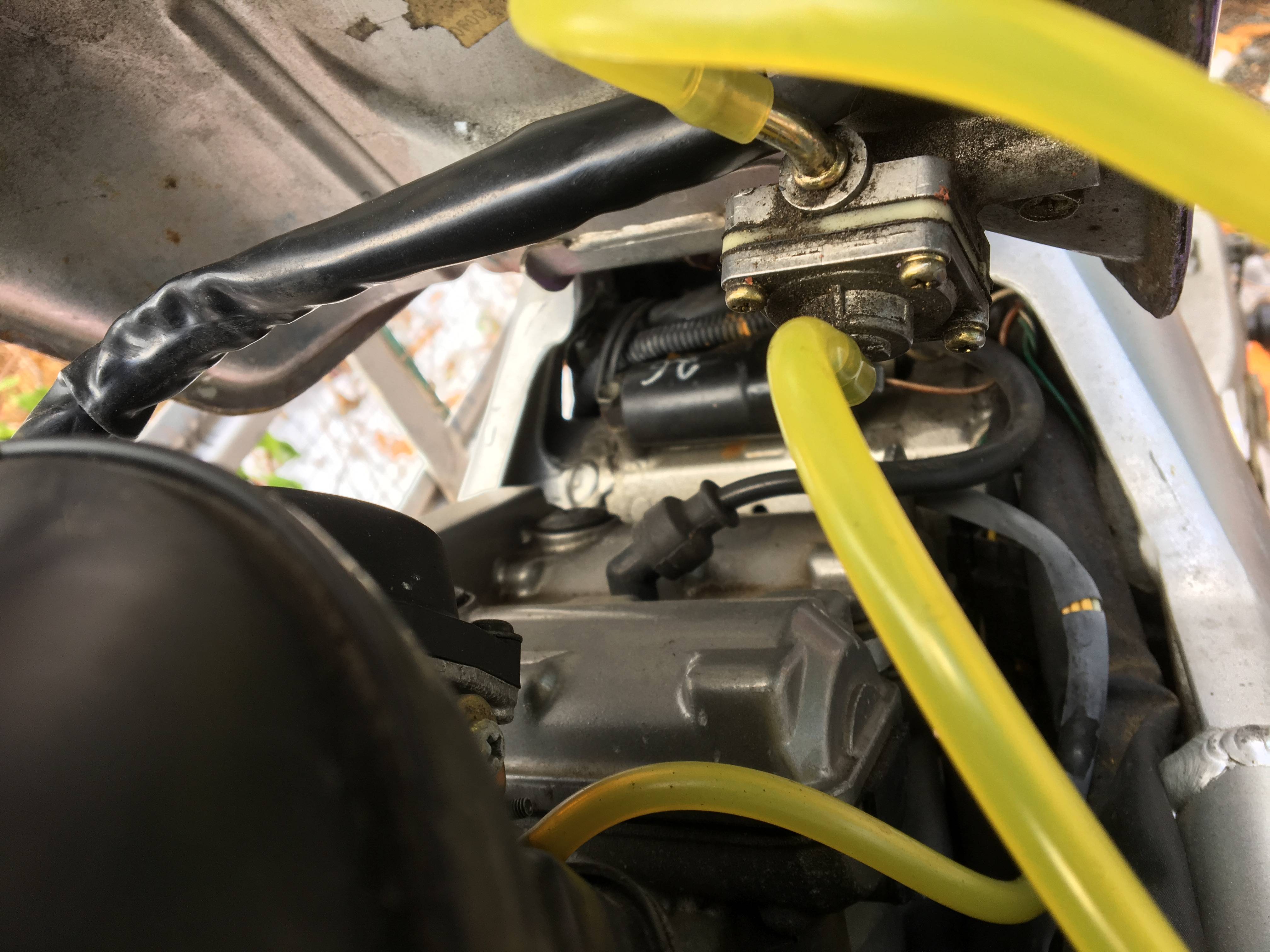 How to drain the fuel tank on a first gen (2000) SV650? Solveforum