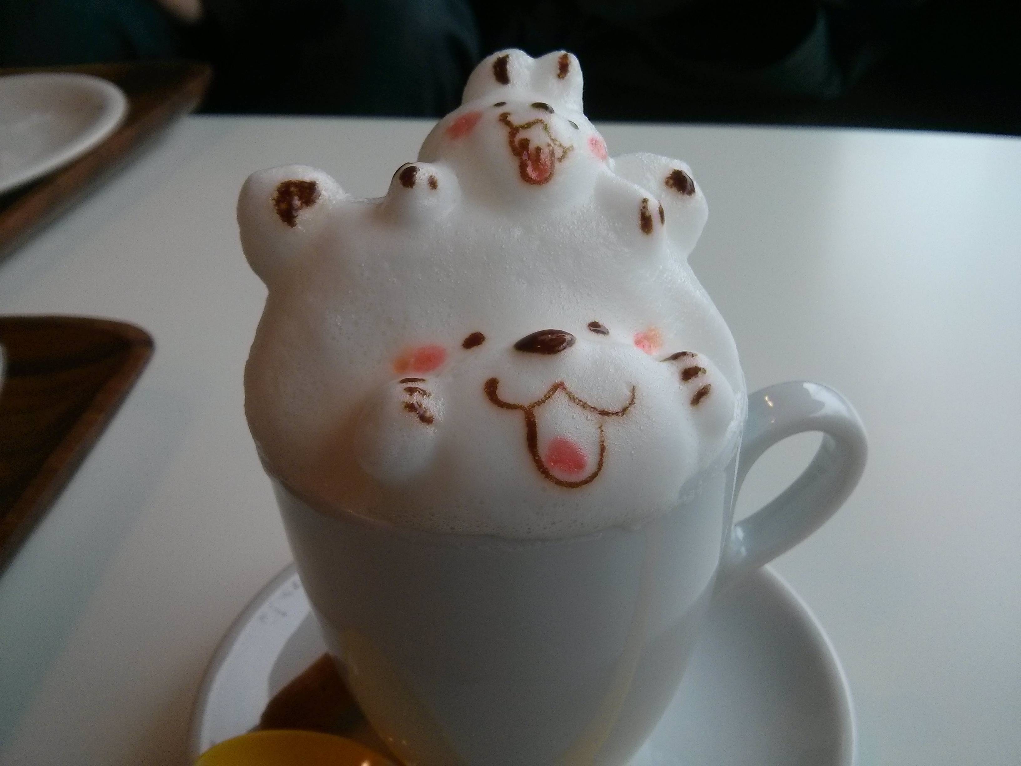 How to create these 3D latte art? Coffee Stack Exchange