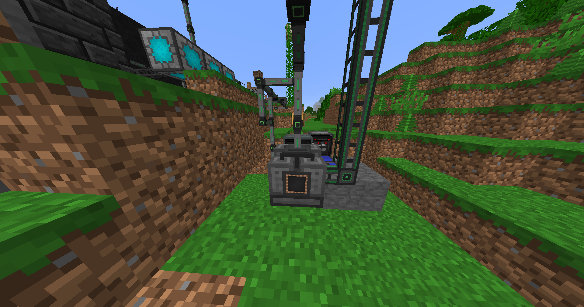 Minecraft Emptying an electrolytic separator in mekanism Love