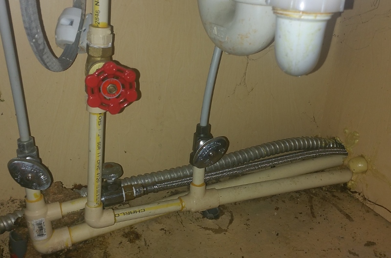 plumbing Relocating the PVC from behind dishwasher Home Improvement