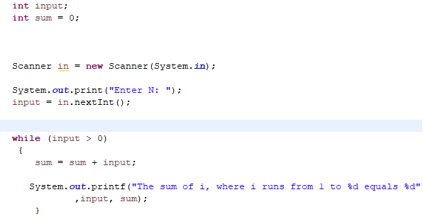 java In need of help of with a while loop program Stack Overflow
