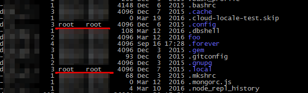 permissions Should i change .config folder ownership that is in my