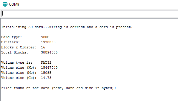arduino uno SD card example freezes at line SD.begin