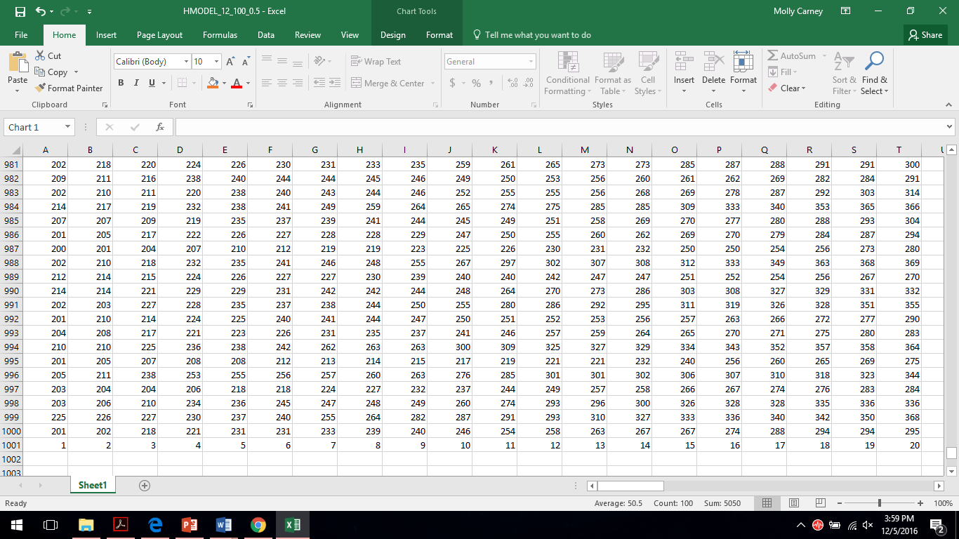 worksheet function How to create a graph with multiple series (1000