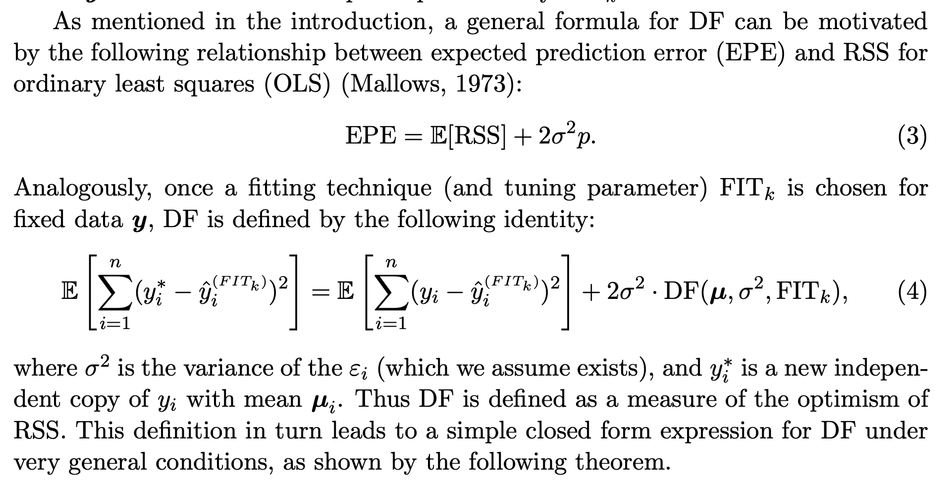 regression Revisiting "Degrees of freedom" Cross Validated