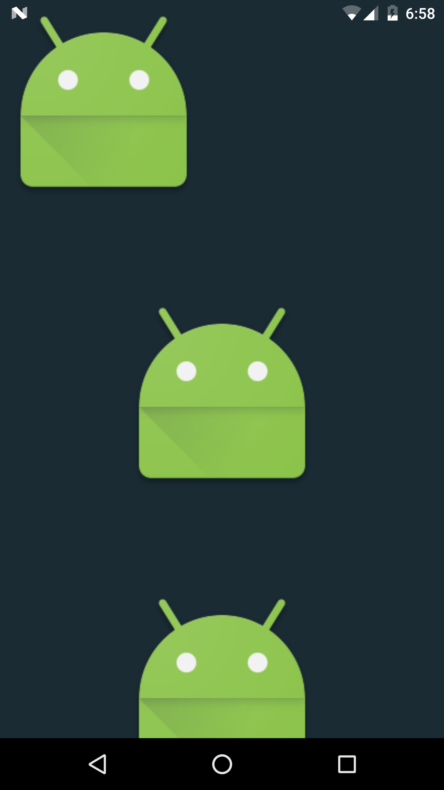 android Can A WindowBackground Be Positioned Below The Status Bar