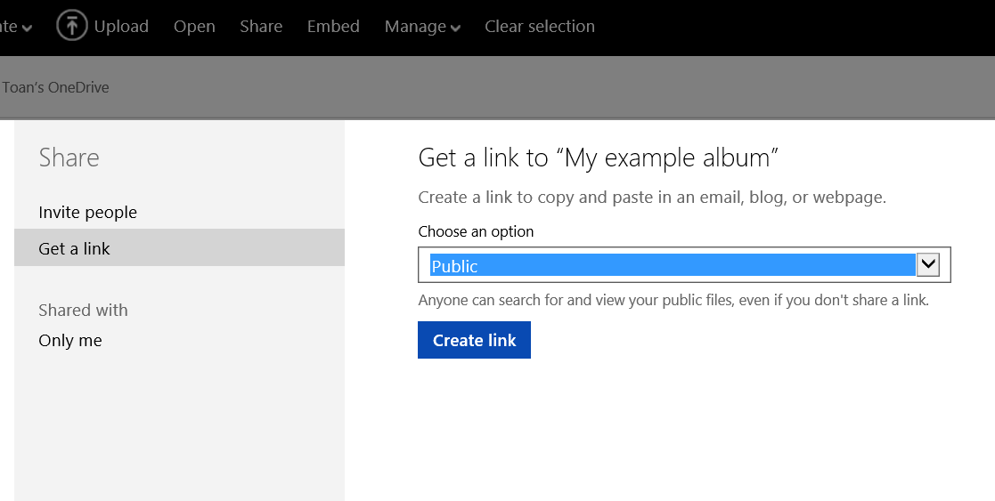 cloud storage Onedrive public sharing link disabled now? Stack Overflow