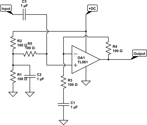 op amp Noninverting opamp with DC offset Electrical