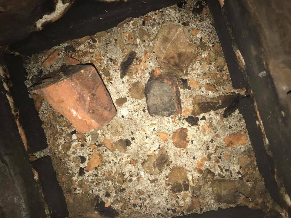 Why is my chimney cleanout blocked off? Home Improvement Stack Exchange