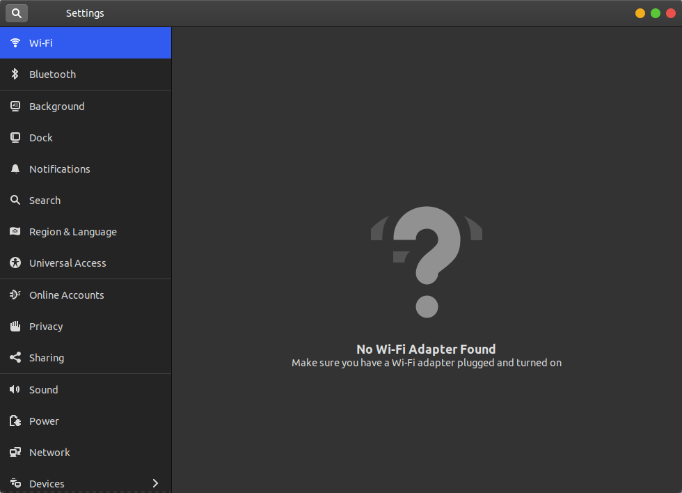 networking Ubuntu 18.04 No wifi adapter found Ask Ubuntu