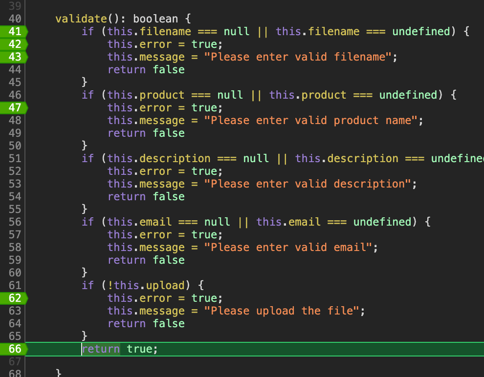 typescript Checking if string is null or undefined always returns