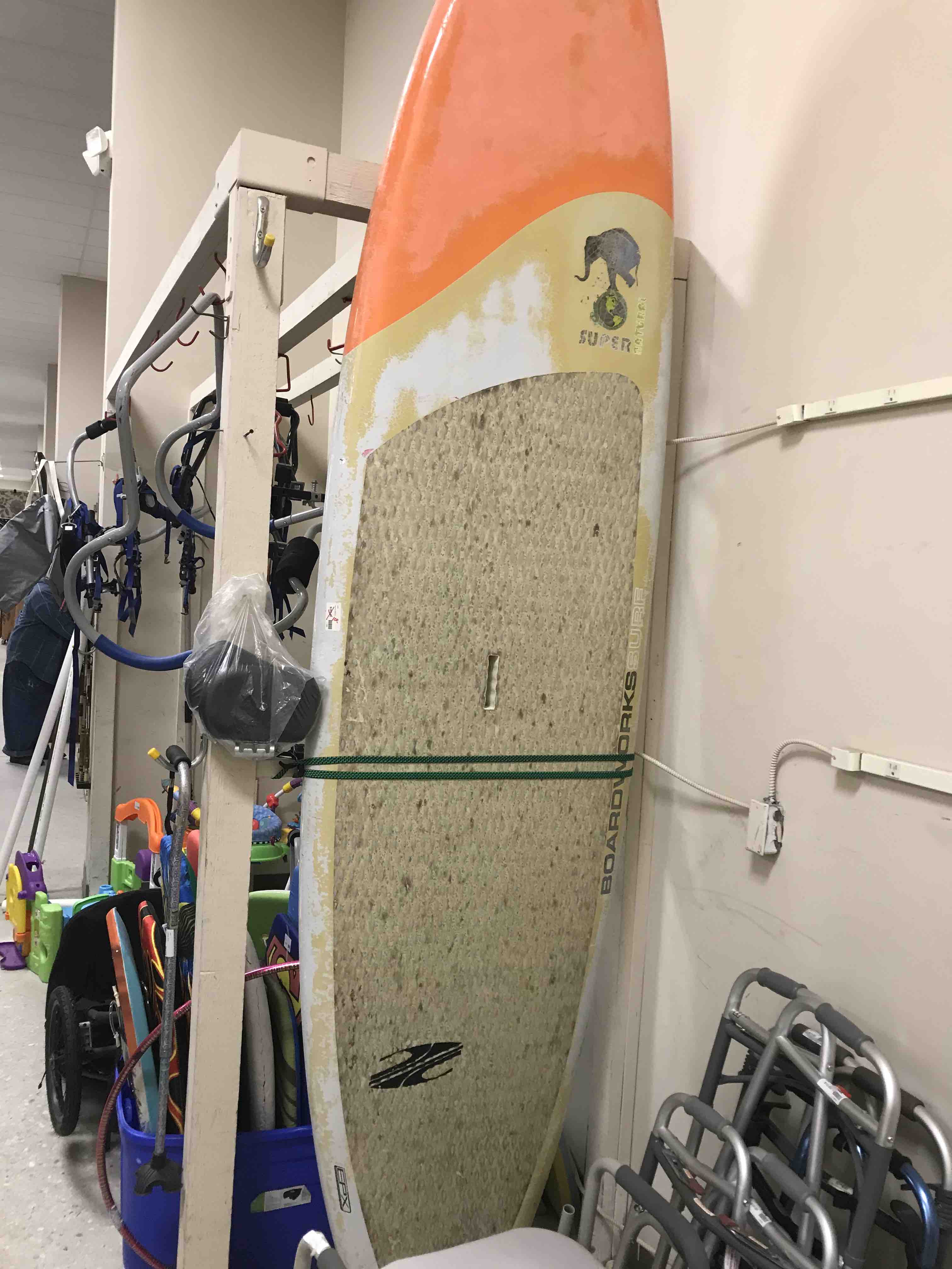 boats Repairs for severely damaged EPS/epoxy standup paddle board