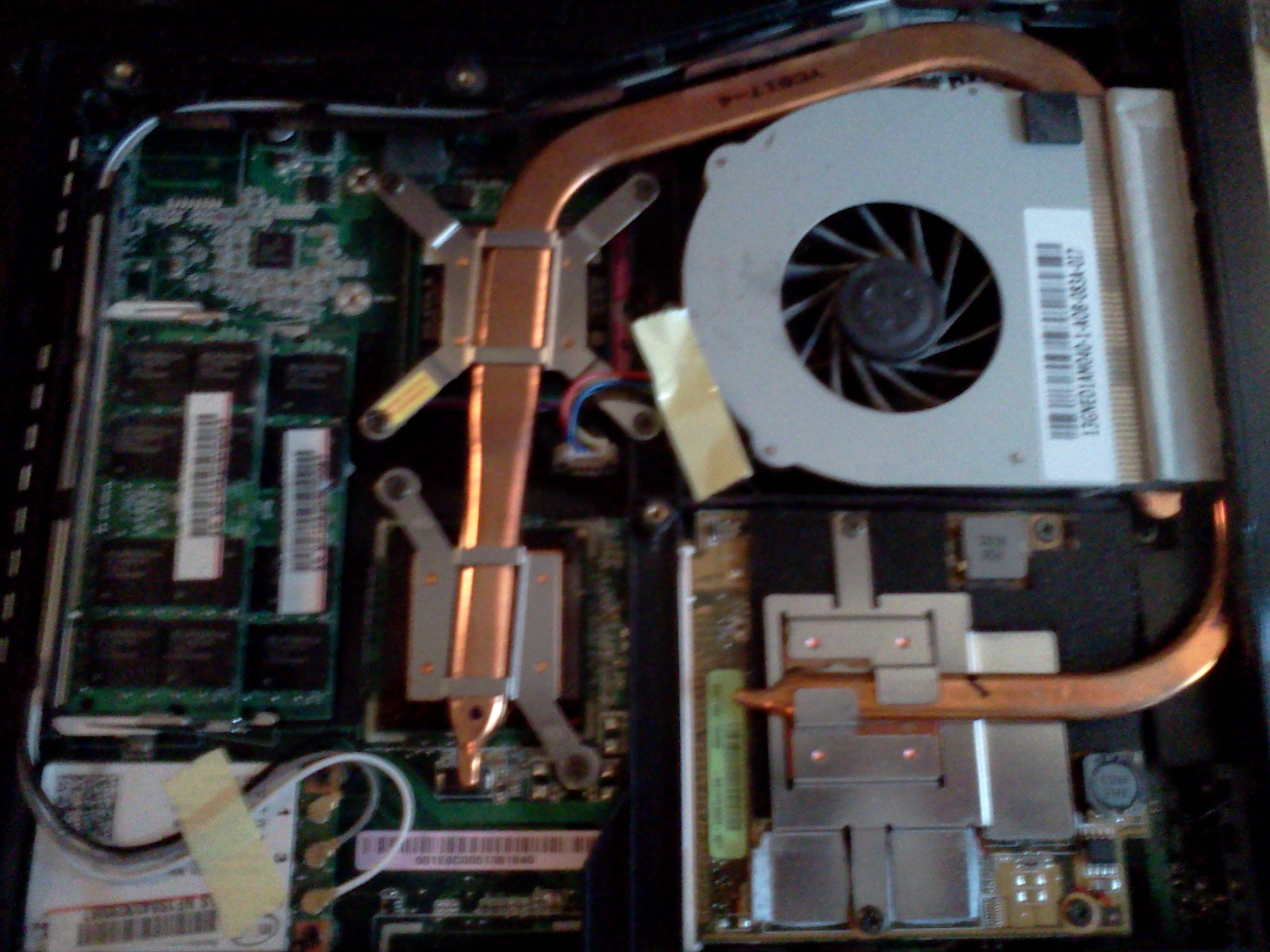 laptop How can I prevent my Asus M50Sa from overheating? Super User