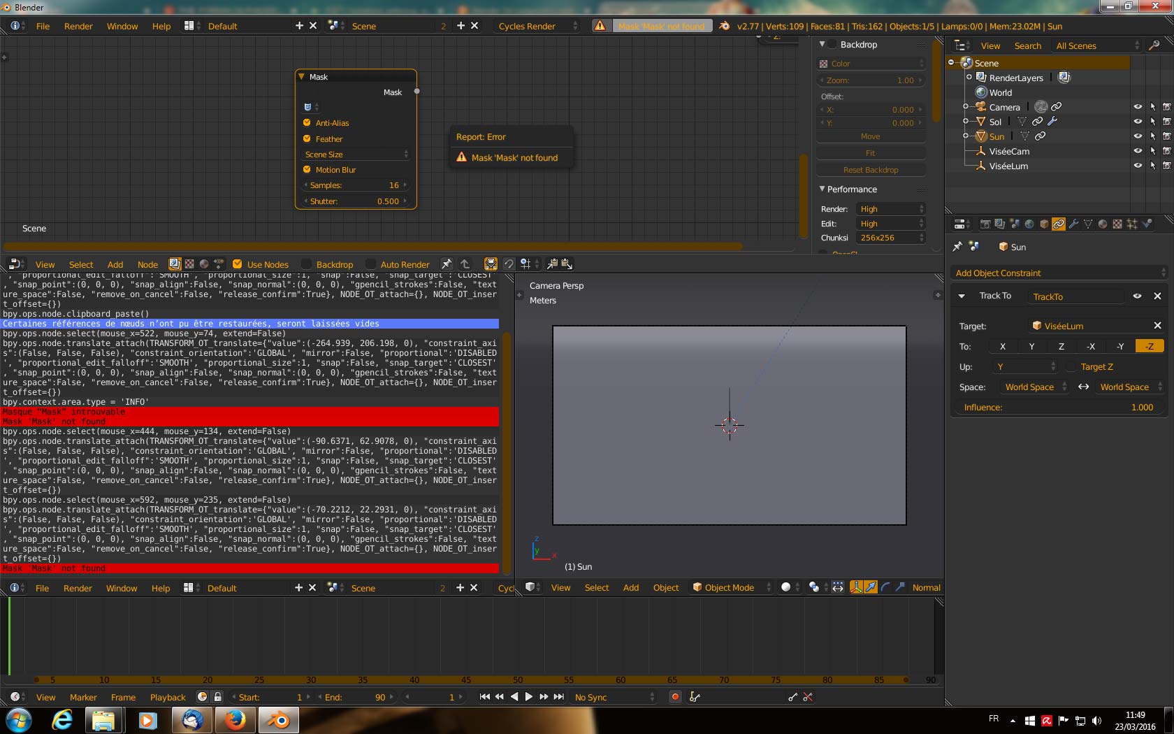 masking Compositor ERROR Mask 'Mask' not found when added via