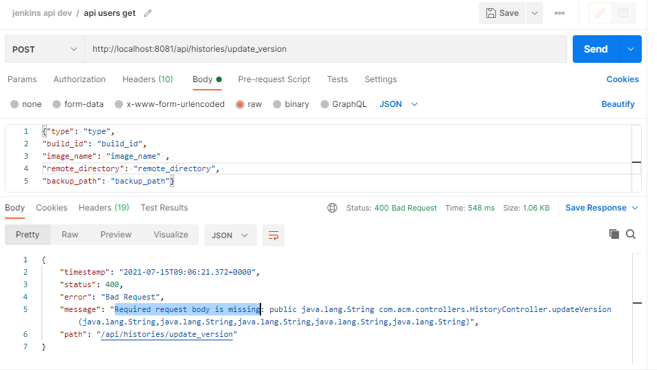 Required request body is missing Spring boot Angular Stack Overflow