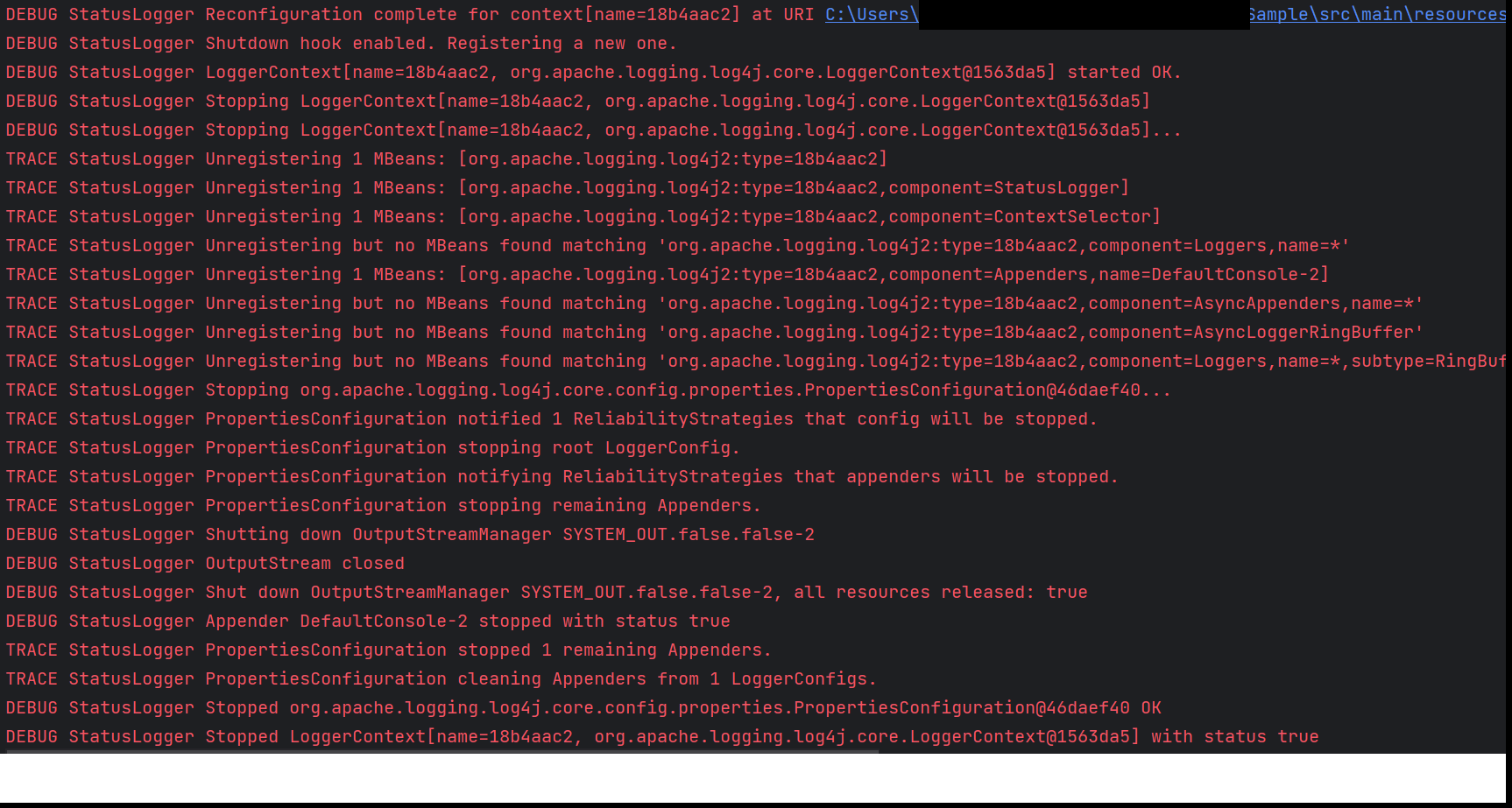 java Log4j is not writing logs into file Stack Overflow