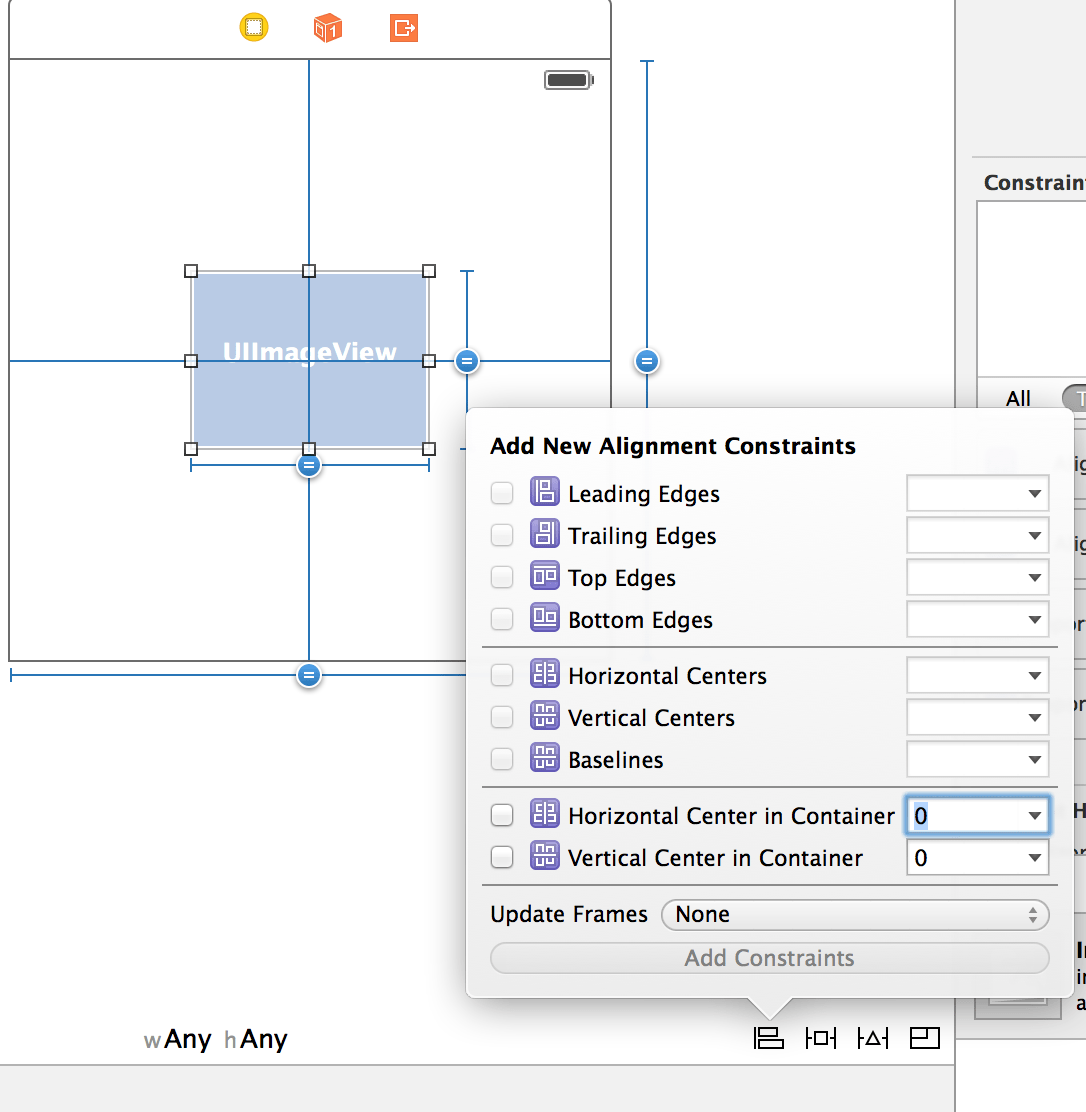 ios Center a UIView with auto layout is just not working Stack Overflow