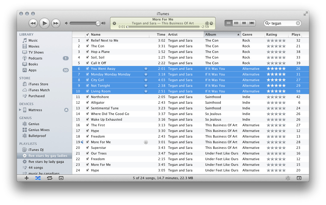 Export iTunes music library information (album, artist, track names) to