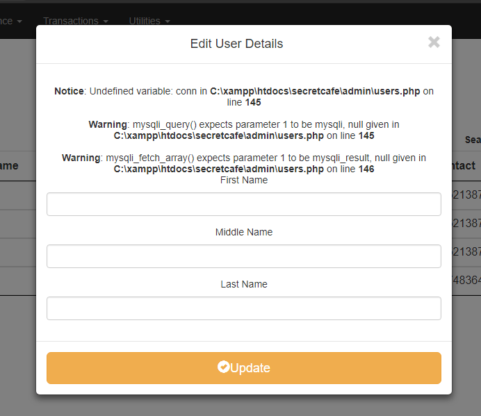 html Modal not showing when I added a PHP code Stack Overflow