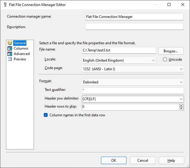 sql server SSIS how to import csv with only 1 text qualifier