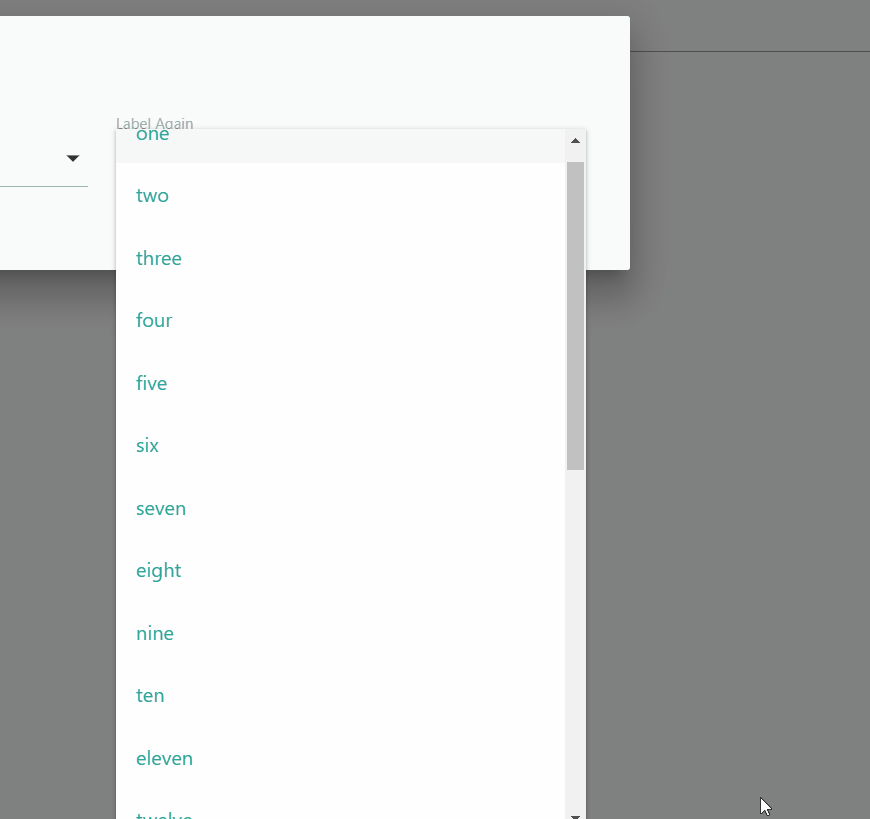 javascript Mouse wheel scroll does not always work in Materialize