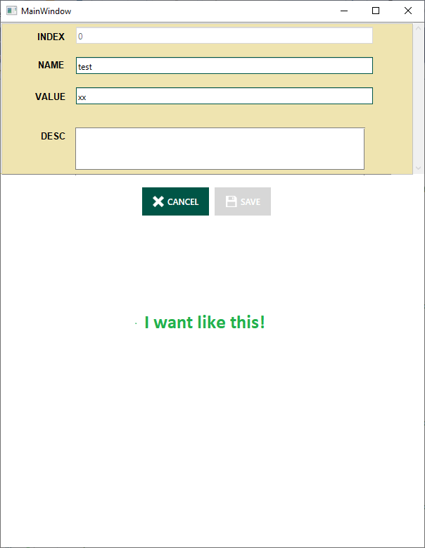 wpf Scrollviewer with dynamic height and menu below Stack Overflow